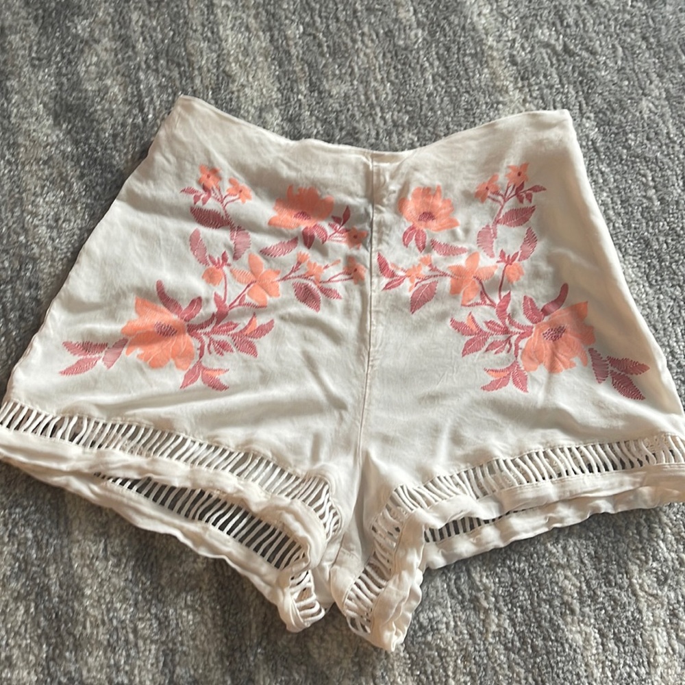 High waisted shorts